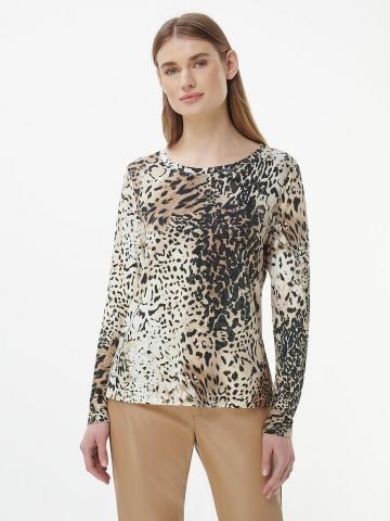 Кофта с круглым вырезом