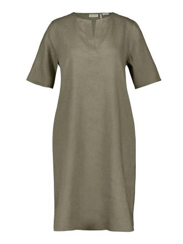 Льняное платье