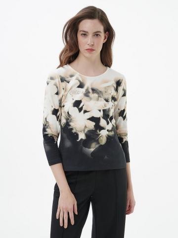 Кофта с круглым вырезом