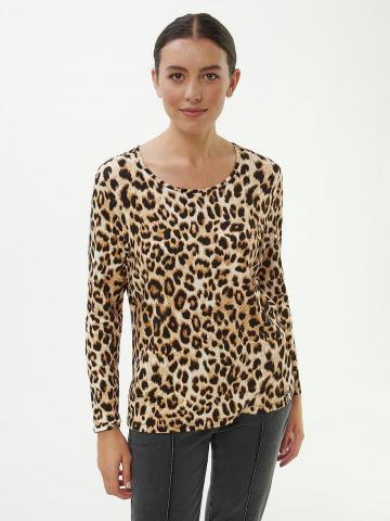 Кофта с круглым вырезом