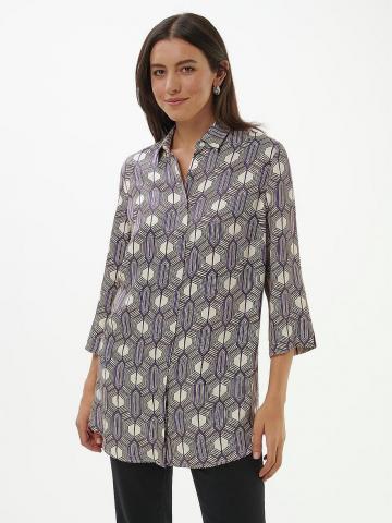 Длинная блузка