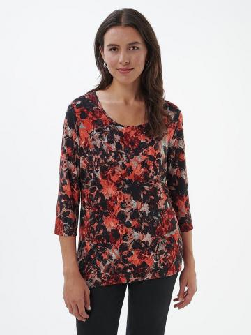 Кофта с круглым вырезом