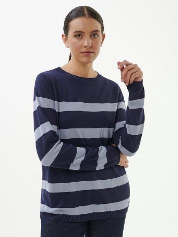 Пуловер с круглым вырезом