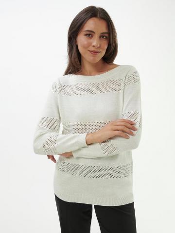 Пуловер с круглым вырезом