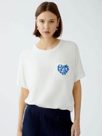 Кофта с круглым вырезом