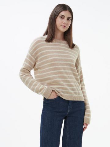 Пуловер с круглым вырезом