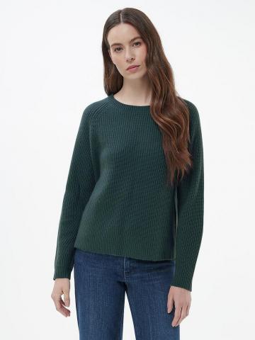 Пуловер с круглым вырезом