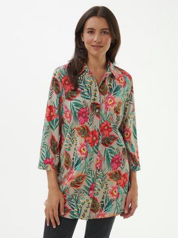 Длинная блузка