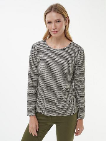 Кофта с круглым вырезом