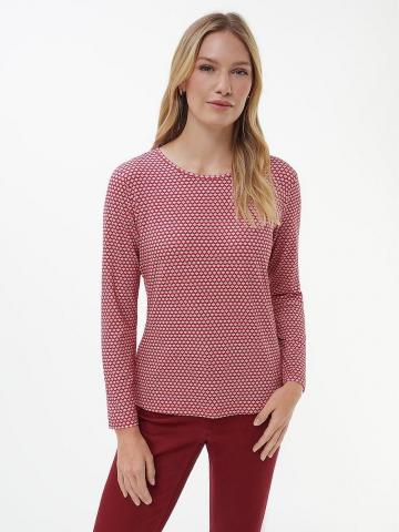 Кофта с круглым вырезом