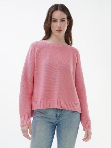 Пуловер с круглым вырезом