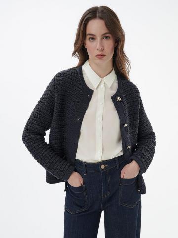 Вязаная кофта