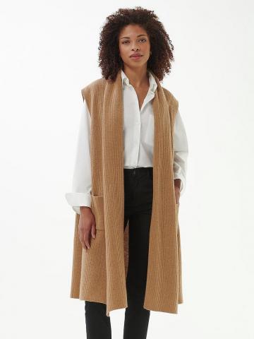 Вязаная жилетка