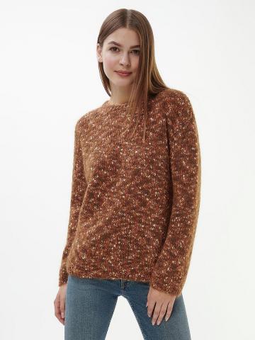 Пуловер с круглым вырезом