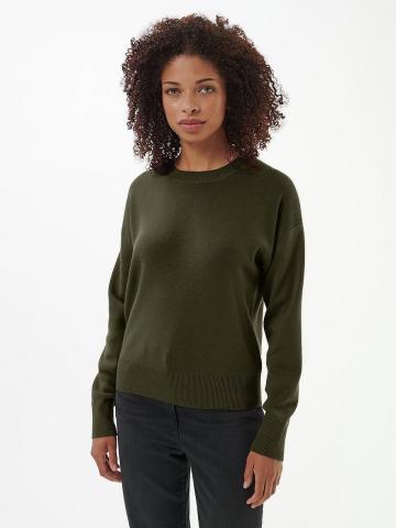 Пуловер с круглым вырезом