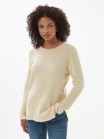 Пуловер с круглым вырезом