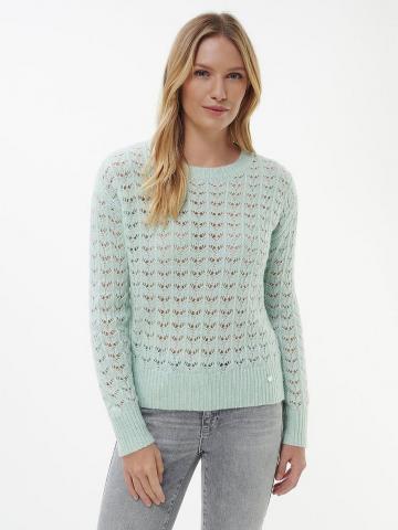 Пуловер с круглым вырезом