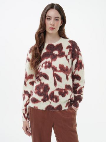 Пуловер с круглым вырезом