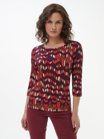 Кофта с круглым вырезом