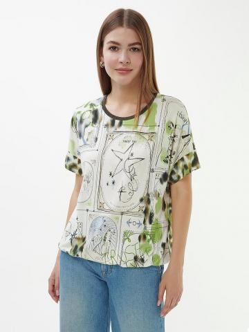 Кофта с круглым вырезом