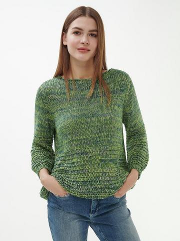 Пуловер с круглым вырезом