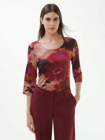 Кофта с круглым вырезом