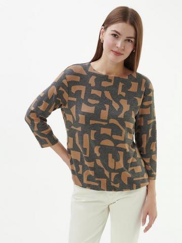 Кофта с круглым вырезом