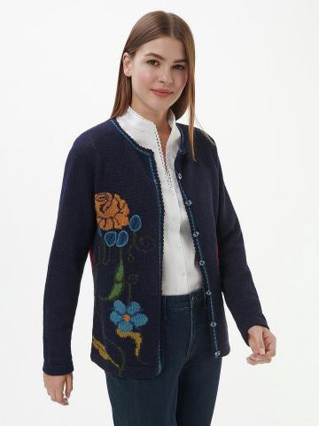 Вязаная кофта