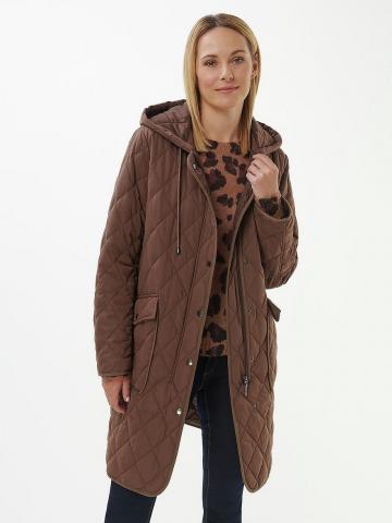 Стеганое пальто