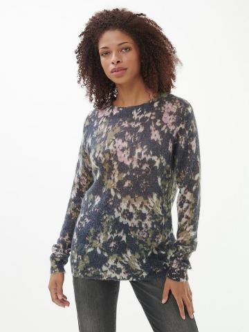 Пуловер с круглым вырезом