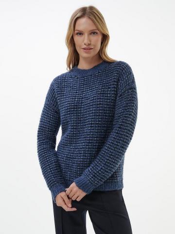 Пуловер с круглым вырезом