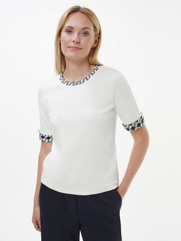 Кофта с круглым вырезом