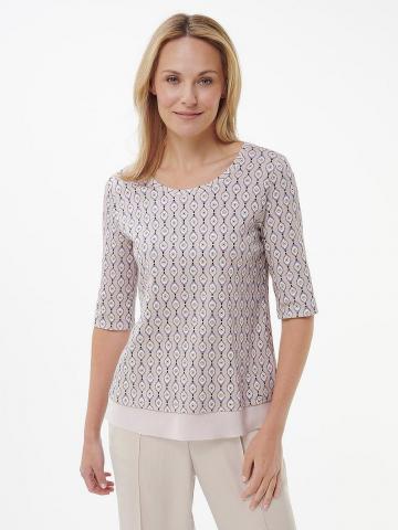 Кофта с круглым вырезом