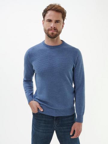 Пуловер с круглым вырезом