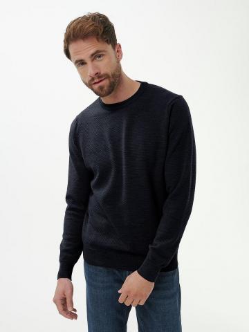 Пуловер с круглым вырезом