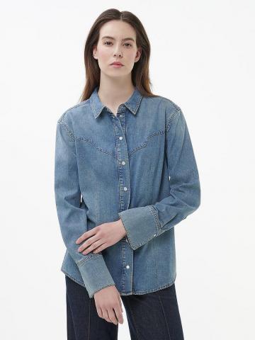 Джинсовая блузка