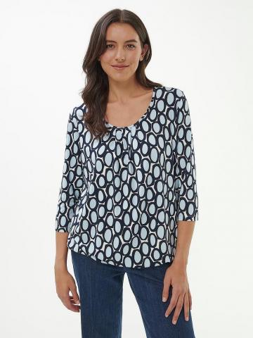 Кофта с круглым вырезом