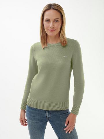 Пуловер с круглым вырезом