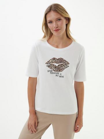 Кофта с круглым вырезом