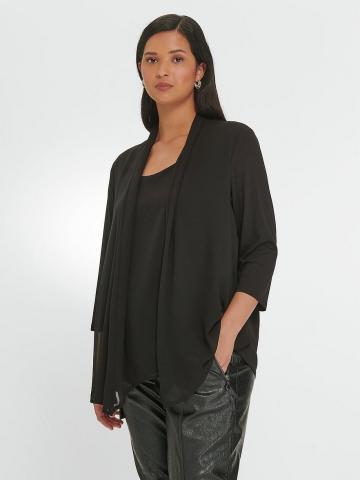 Кофта с круглым вырезом