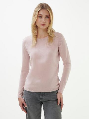 Пуловер с круглым вырезом