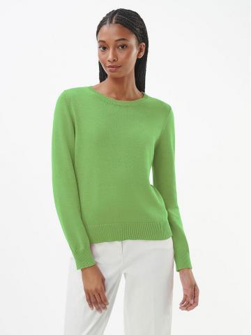 Пуловер с круглым вырезом