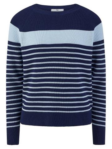 Пуловер с круглым вырезом