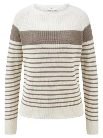 Пуловер с круглым вырезом