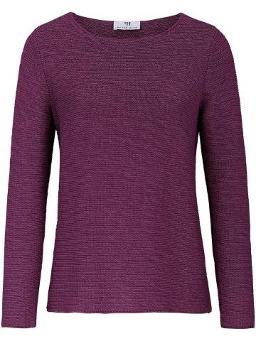 Пуловер с круглым вырезом