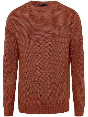 Пуловер с круглым вырезом