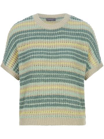 Пуловер с круглым вырезом