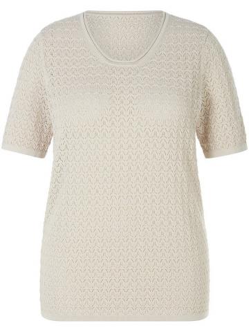 Пуловер с круглым вырезом