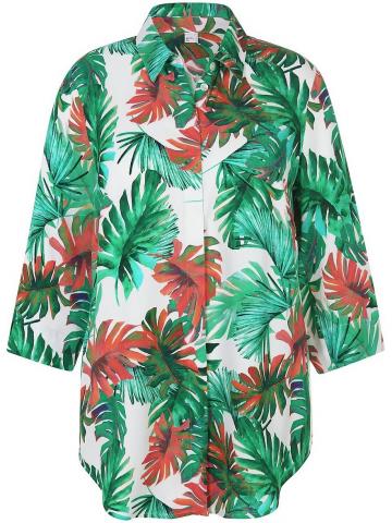 Длинная блузка