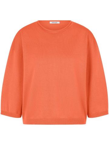 Пуловер с круглым вырезом